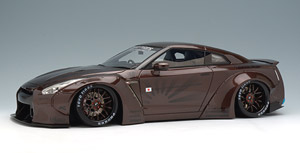 LB★WORKS R35 GT-R Duck Tail ver. メタリックブラウン/Forgiart 20in.Wheel (ミニカー)