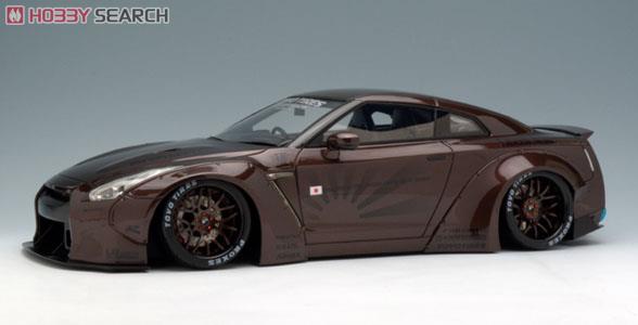 LB★WORKS R35 GT-R Duck Tail ver. メタリックブラウン/Forgiart 20in.Wheel (ミニカー) 商品画像1