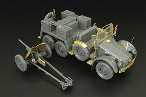 Kfz.69 Krupp with 3.7cm Pak (Etching Parts for Tamiya) (Plastic model)