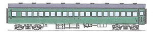 国鉄 スハ44 (原型＆近代化改造車) コンバージョンキット (組み立てキット) (鉄道模型)