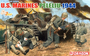 WW.II アメリカ海兵隊 ペリリュー 1944 (プラモデル)