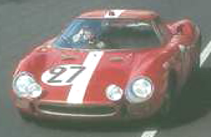 Ferrari 250 LM No.27 6th Le Mans 1965 A.Boller - D.Spoerry (ミニカー)