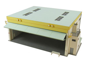 [Miniatuart] Aviation Scene Series : Flying Club Aircraft Storage (Unassembled Kit) (Model Train)