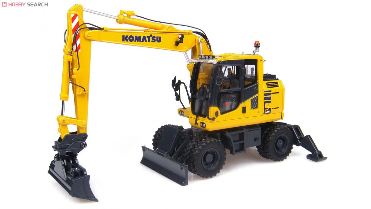 Komatsu PW148-10 ホイール式油圧ショベル (ミニカー) 商品画像3