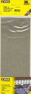 57488 (N) 石畳板 (明灰) (3D Steinboden, grau) (30×12cm) (鉄道模型)