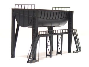 New Style Single Track Coaling Tank (Unassembled Kit) (Model Train)