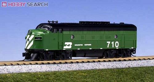 EMD F3 Burlington Northern #710 ★外国形モデル (鉄道模型) 商品画像1