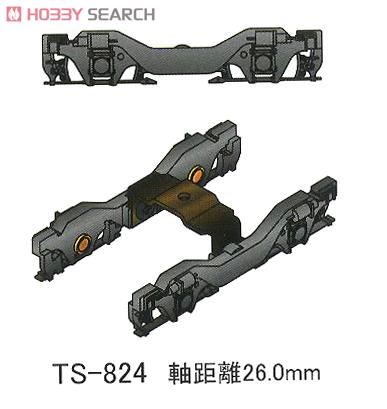 16番 TS-824 台車 PL(プレーン) (京王8000系用) (1両分) (鉄道模型) その他の画像1