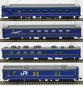 16番(HO) JR 24系25形 特急寝台客車 (北斗星・JR東日本仕様) 基本セット (基本・4両セット) (鉄道模型)