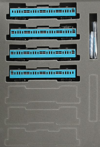 国鉄 103系 通勤電車 (高運転台非ATC車・スカイブルー) 基本セット (基本・4両セット) (鉄道模型)