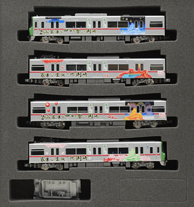 名鉄 3300系 「徳川家康公顕彰四百年記念事業」 ラッピング車 4輌編成セット (動力付き) (4両セット) (塗装済み完成品) (鉄道模型)