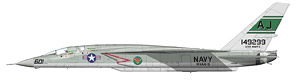RA-5C ヴィジランティ `第9偵察重攻撃飛行隊` (完成品飛行機)