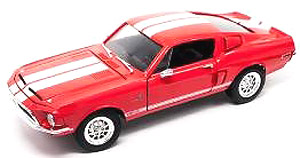 1968 シェルビー GT-500KR (レッド) (ミニカー)