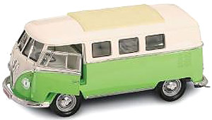 1962 VW マイクロバス (グリーン) (ミニカー)