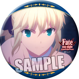 「Fate/stay night [UBW]」 缶バッジ 「セイバー」 (キャラクターグッズ)