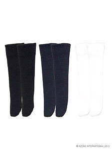 School High Socks Set (Black, Navy, White) (Fashion Doll)