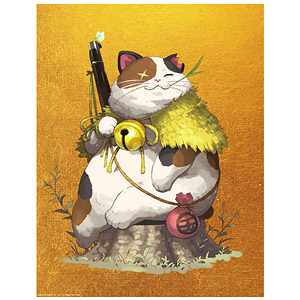 Shiren the Wanderer Gen-san Canvas Art (Anime Toy)