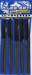 Craft Files Set (10pcs) (Hobby Tool)