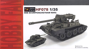 M56 Scorpion Airborne Self-propelled Anti-tank Gun (Plastic model)