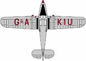 パーシバル プロクター MkV G-AKIU Classic Air Force (完成品飛行機)