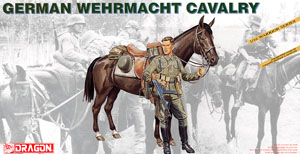 WW.II ドイツ国防軍 騎兵&軍馬 (プラモデル)