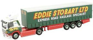(OO) Leyland Daf FT85CF Curtainside Eddie Stobart (鉄道模型)