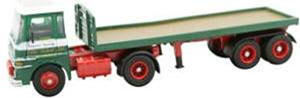 (OO) ERF LV Flatbed Trailer Eddie Stobart (鉄道模型)