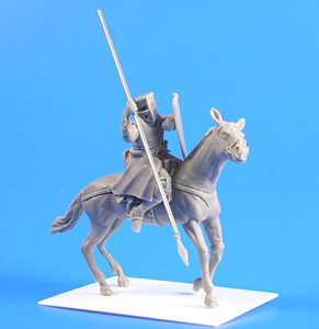 中世の乗馬騎士 (プラモデル)