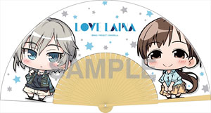 Minicchu The Idolm@ster Cinderella Girls Folding Fan LOVE LAIKA (Anime Toy)