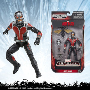 Marvel - Hasbro Action Figure: 6 Inch / Legends - Ant-Man Series 1.0: #01 Ant-Man (Movie Version) (Completed)