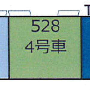 (HO) [4] 528形(528-700形代用) (JR西日本 500系 4号車(12号車代用)) (1両) (塗装済み完成品) (鉄道模型)