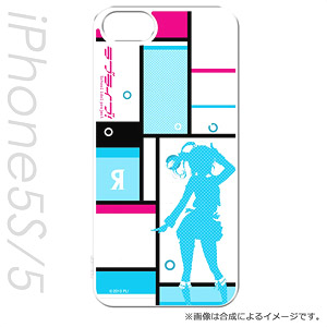 Love Live! iPhone5/5s Cover Silhouette Ver Ayase Eli (Anime Toy)
