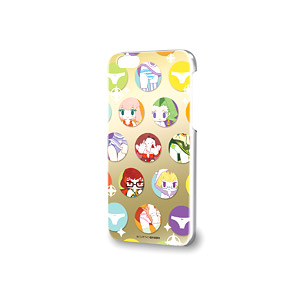 iPhone6専用 ハードケース パンチライン 02 SDキャラデザイン ゴールド (キャラクターグッズ)