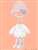 Kinoko Planet Mofu Mofu Sheep Set (White x Pink) (Fashion Doll) Item picture2