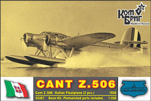 伊・カントZ.506アイローネ大形水上機・1フルハル&１ウォーターライン (プラモデル)