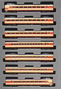 J.N.R. Limited Express Series 381-0 Standard Set (Basic 7-Car Set) (Model Train)