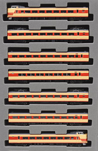 国鉄 381-100系 特急電車 基本セット (基本・7両セット) (鉄道模型)