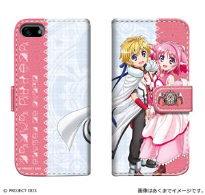 「DOG DAYS``」 ダイアリースマホケース for iPhone5/5s 01 (シンク＆ミルヒ) (キャラクターグッズ)