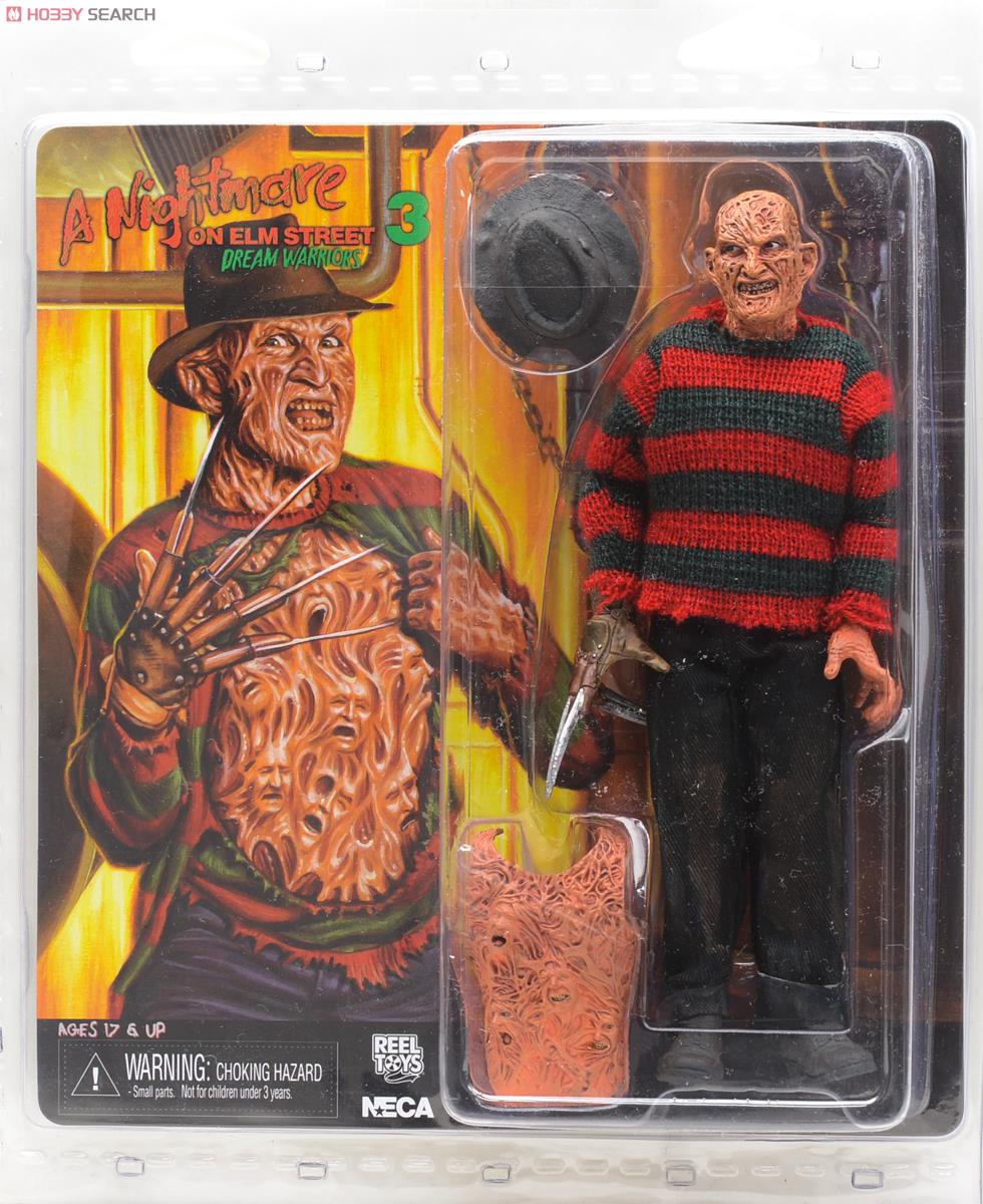 A Nightmare On Elm Street 3/Freddy Krueger 8 Inch Action Doll (Completed) Package1