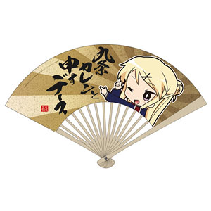Hello!! Kin-iro Mosaic Kujo Karen Folding Fan (Anime Toy)