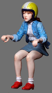 スクーター女子