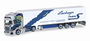 (HO) スカニアR 2013 保冷車 セミトレーラー `Lechner Trans` (鉄道模型)