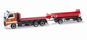 (HO) MAN TGX XL Euro 6 デュッセルドルフ消防署 (鉄道模型)