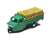 Three-wheeler Load Type w/Straw Rice Bag (Green) (Model Train) Item picture1