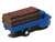 Three-wheeler Load Type w/Lumber (Blue) (Model Train) Item picture1