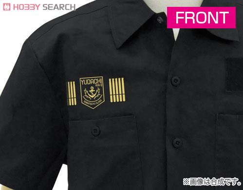 Kantai Collection Yudachi Kai-II Full Color Work Shirt Black L (Anime Toy) Item picture2