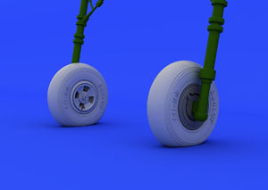Hurricane Mk.I Wheel for Airfix (Plastic model)