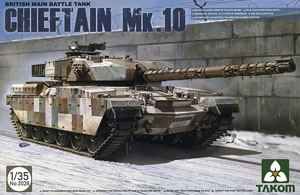 イギリス主力戦車 チーフテン Mk.10 (プラモデル)