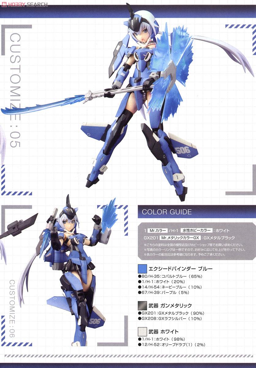 Frame Arms Girl Weapon Set 2 (Plastic model) Color1