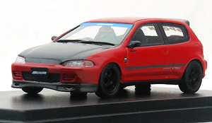 Honda Civic SiR-II Spoon (EG6) Milan Red (Diecast Car)